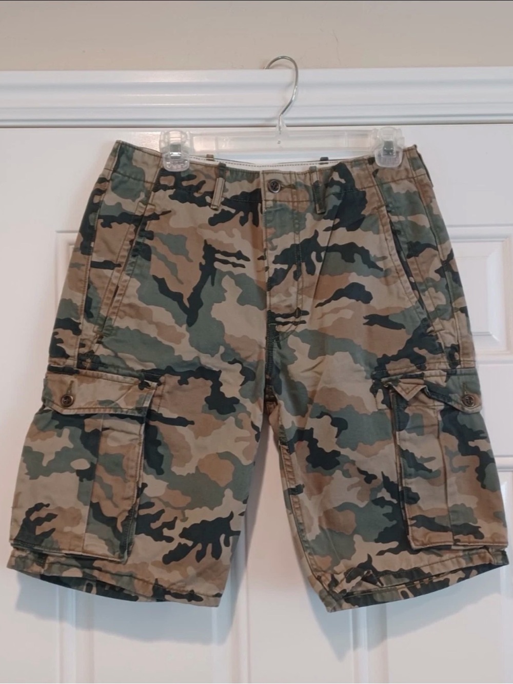 Men's Levi’s Camo Cargo Shorts - Green Camo 40